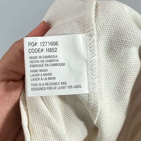 Target bullseye canvas tote bag - Picture 8 of 9